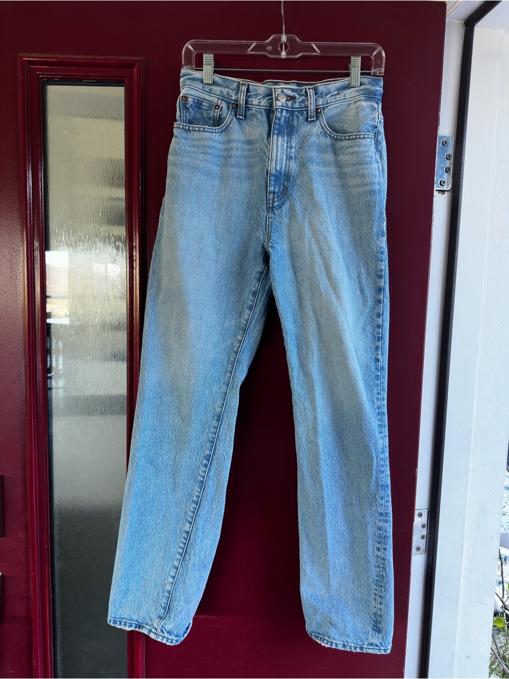 Madewell 90’s Straight Leg Vintage Jeans Y2K Casual Minimalist